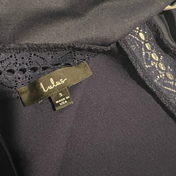 LuLu’s Reach Out My Hand Navy Skater Dress - Picture 5 of 7